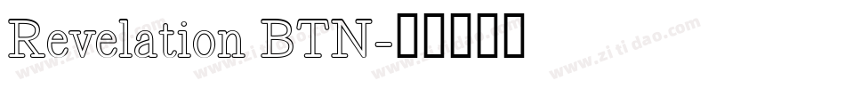 Revelation BTN字体转换